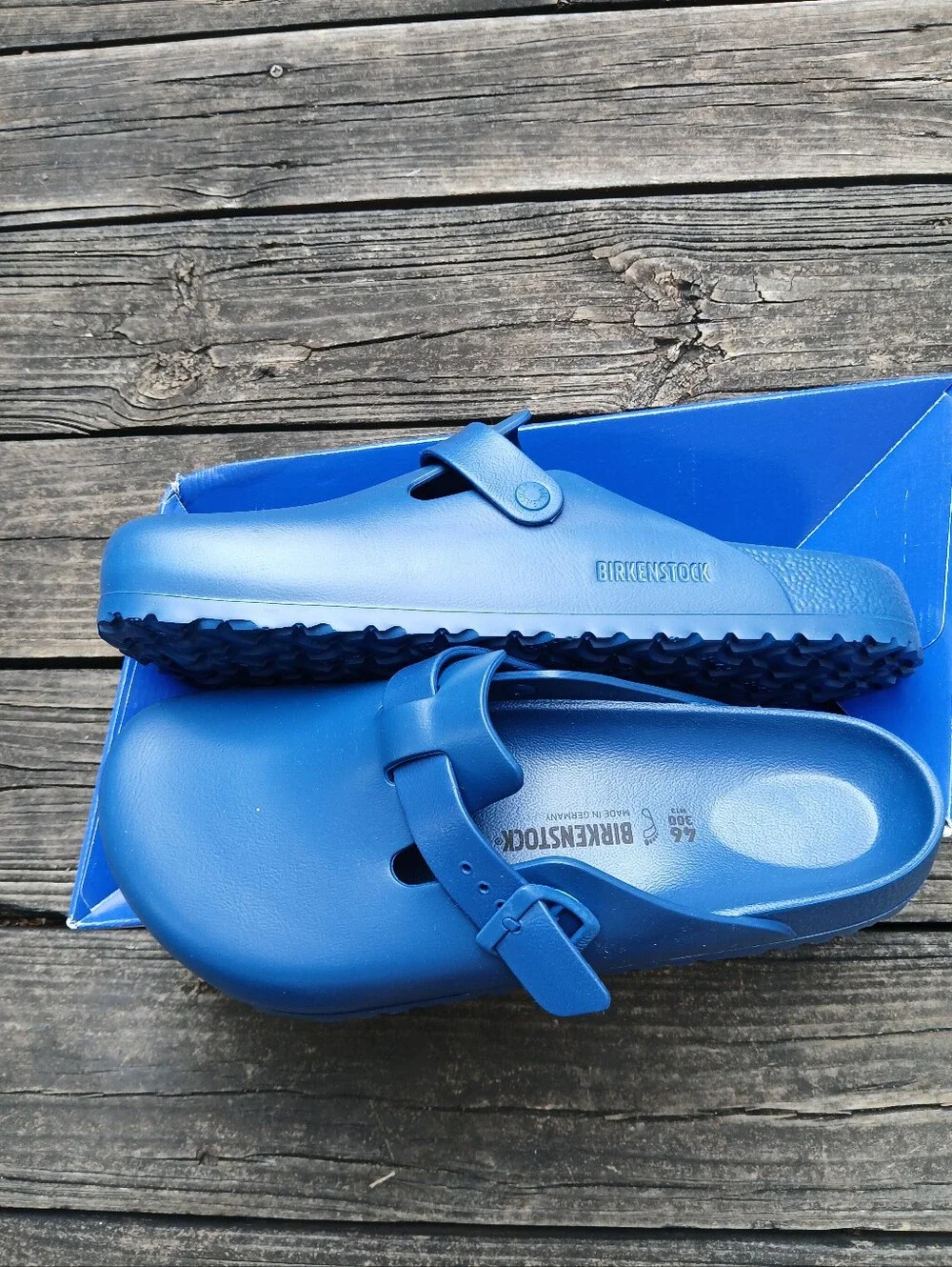 Birkenstock Men's Royal Blue EVA Clog Sandals